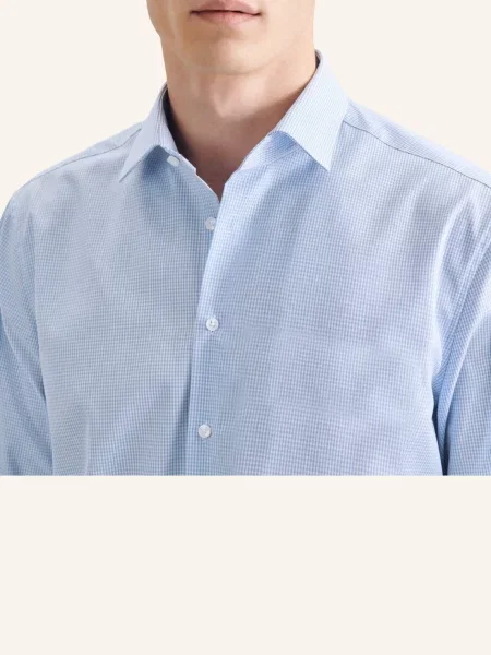 Seidensticker Koszula Biznesowa O Kroju Slim Fit blau