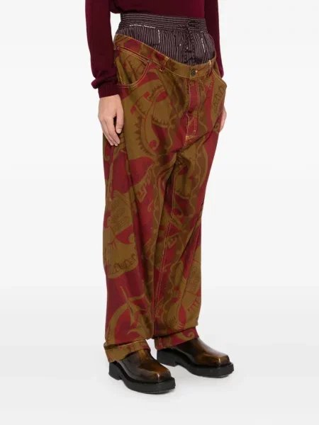 Blugi Vivienne Westwood maro