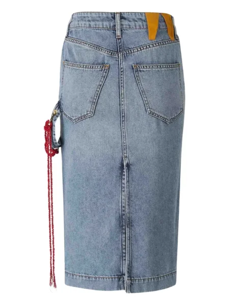 Fustă din denim Darkpark albastru