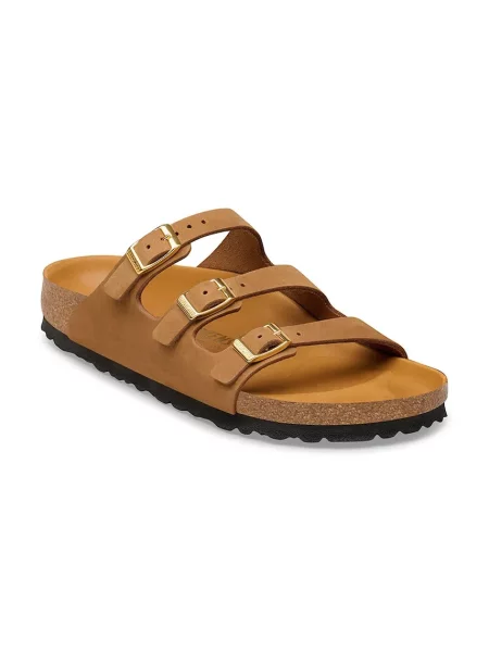 Замшевые шлепанцы Birkenstock