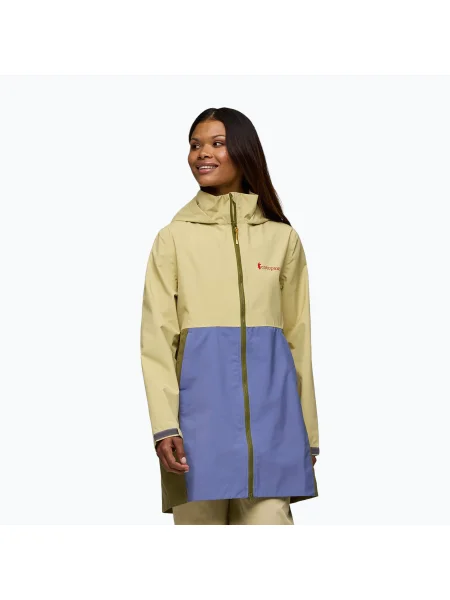 Női Cotopaxi Cielo Rain Trench grain/smoke eső kabát Cielo Rain Trench CRT-GRNBS sárga