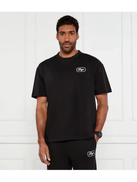 Hugo Blue Tricou Nampie negru