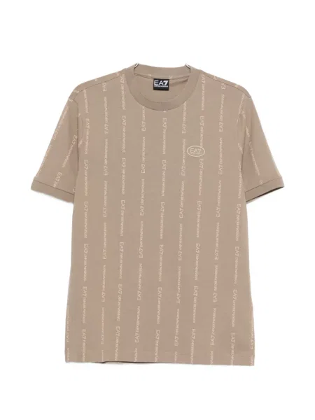 Tricou Ea7 Emporio Armani cu dungi