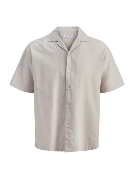 Jack & Jones Plus Cămașă JJEBREEZE închis bej