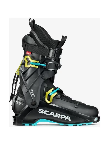 Buty trekkingowe Scarpa F1 XT węgiel żółty niebieski 23 czarny