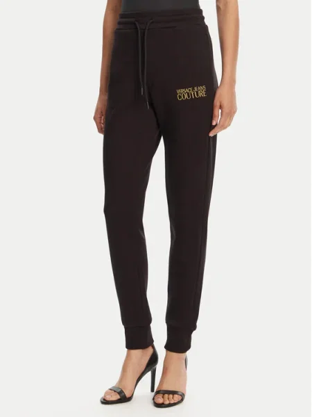Teplákové nohavice Versace Jeans Couture čierna