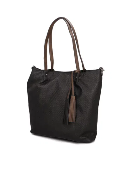 Minozzi kabelka Shopper černá