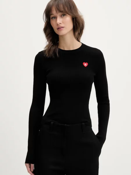 Pulover HUGO Sarpha črna