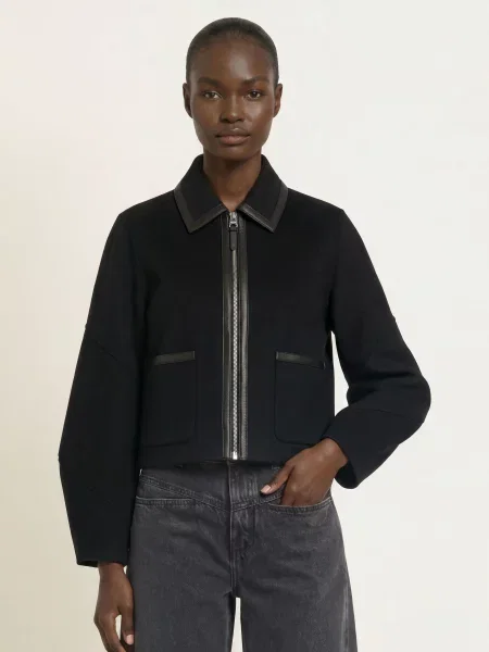 Mackage Kurtka Pudełkowa Solana schwarz czarna