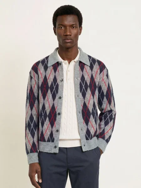 Tommy Hilfiger Kardigan grau szary