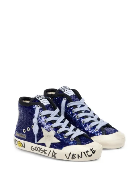 Sneakersy dziecięce Golden Goose Francy niebieskie