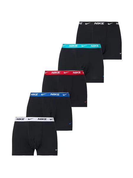 NIKE Underwear Boxeri albastru / roșu / negru alb