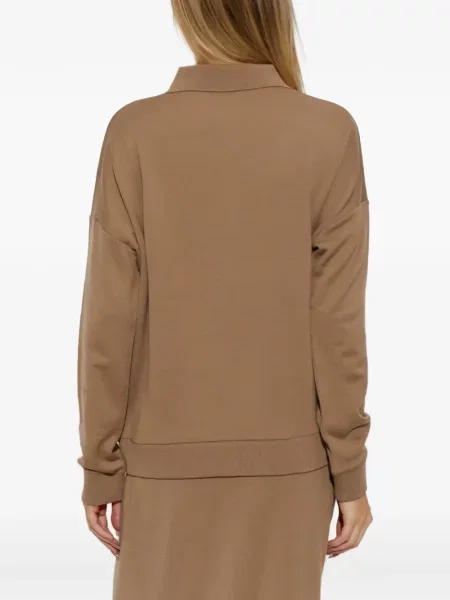 Pulover Max Mara de lână maro