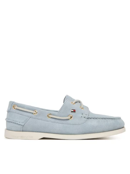 Tommy Hilfiger Mokasini Svetlo modra