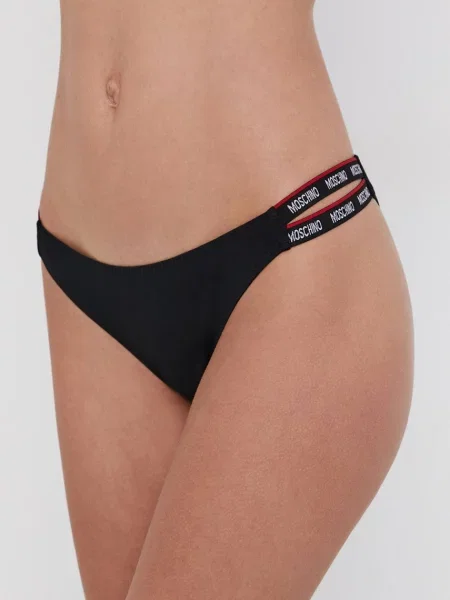 Sportovní podprsenka Moschino Underwear černá