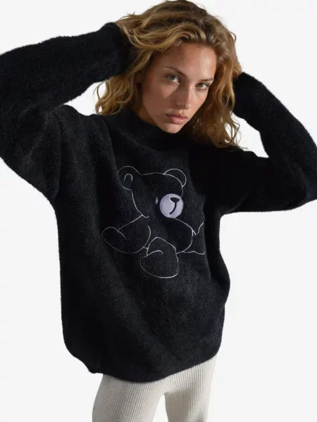 My fashion Pulóver Pullover' fekete