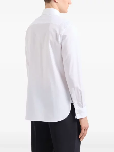 Gulerat cămașă Giorgio Armani alb