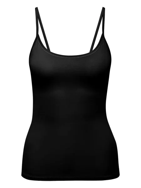 Top Calida cu bretele negru