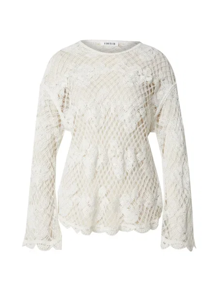 EDITED Pulover Luzia / crem bej