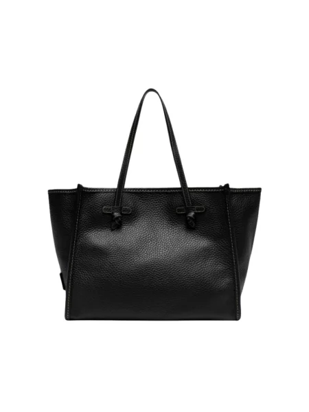 Shopperka Gianni Chiarini skórzana czarna