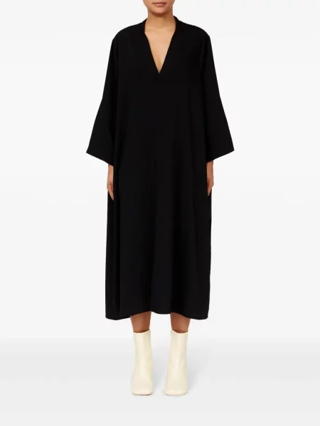 Suknele Mm6 Maison Margiela v formos iškirpte juoda