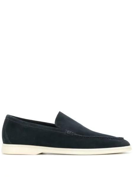 Pantofi loafer Loro Piana clasici albastru