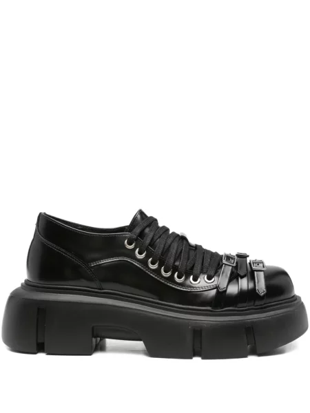 Botine Simone Rocha cu platformă cu cataramă negru