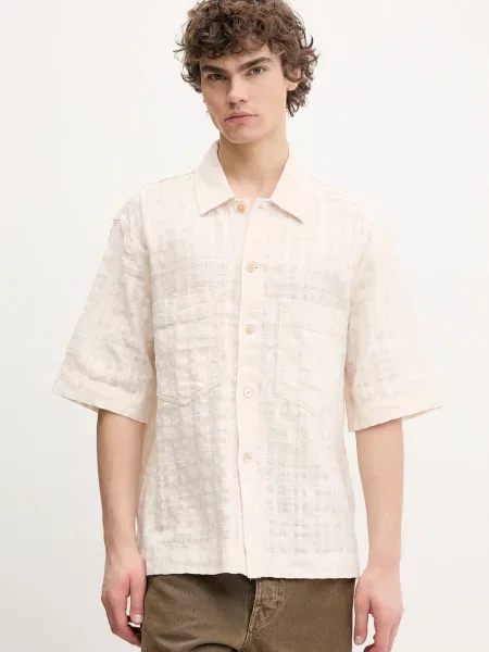 Sunflower camasa din barbati cu guler clasic regular bej