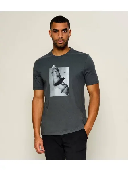 BOSS ORANGE Tricou Te_Being gri