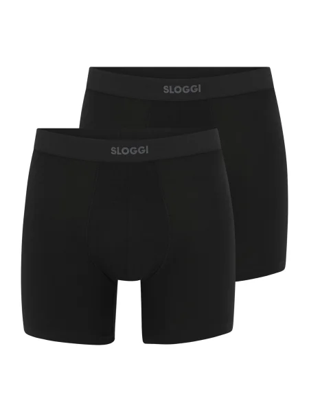 SLOGGI Boxeri EVER Ease gri închis negru