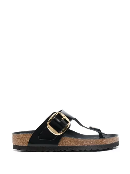 Papuci Birkenstock cu cataramă negru