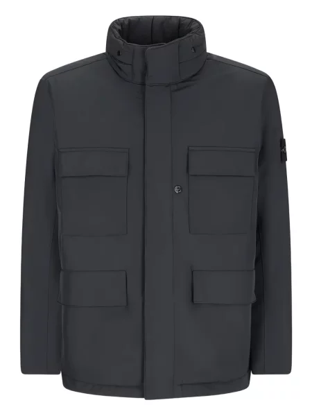 Geacă Stone Island cu strasuri negru