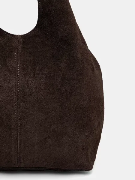 Замшева сумочка Answear.LAB коричневий