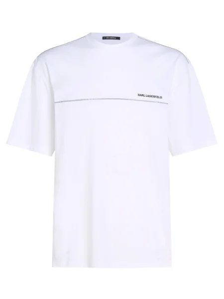Karl Lagerfeld Tricou negru alb