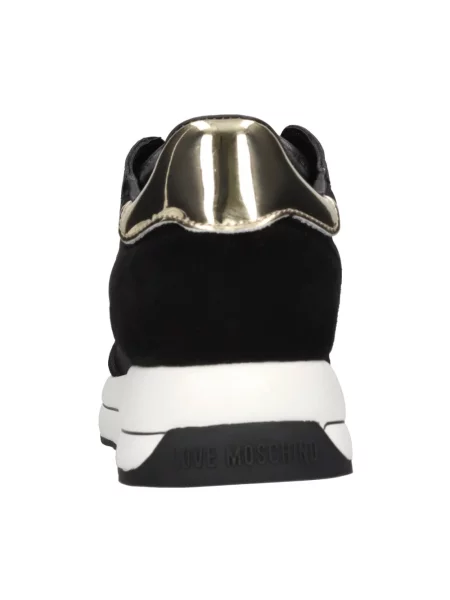 Sneakersy Love Moschino zamszowe czarne