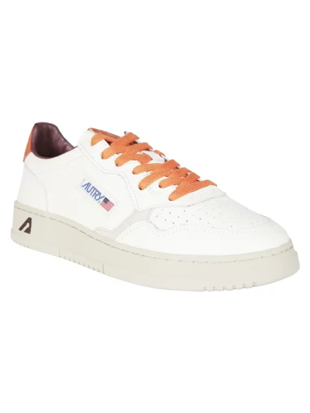 Sneakersy Autry skórzane białe