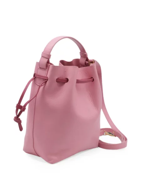 Geantă Mansur Gavriel cu cordon roz