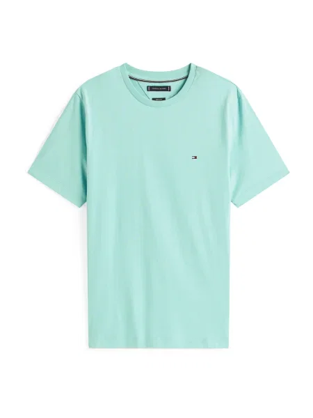 TOMMY HILFIGER Tricou ESS SEASONAL aqua albastru