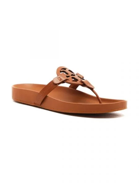 Șlapi Tory Burch din piele