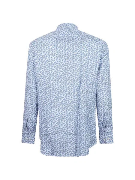 Cămașă Etro cu imagine cu model paisley alb