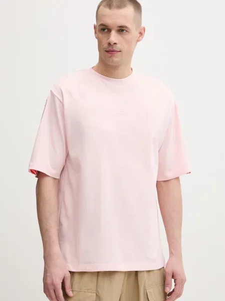 Oakley tricou pentru bărbați HIBISCUS BREEZE roz