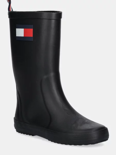 Tommy Hilfiger Dječje gumene čizme crna