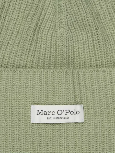 Czapka z szerokim brzegiem Marc O'polo miętowa