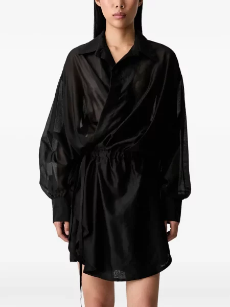 Rochie mini Vicolo plic negru