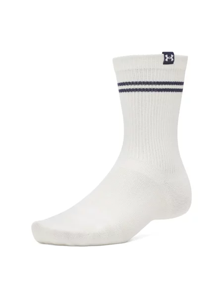Чорапи Under Armour 3 чифта бежово бяло