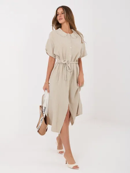 Rochie Italy Moda bej