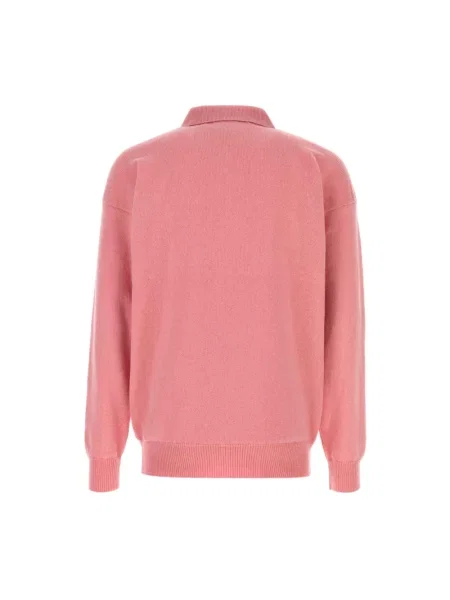 Sweter Jw Anderson wełniany różowy