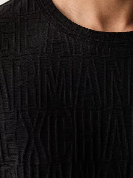 ARMANI EXCHANGE Póló fekete