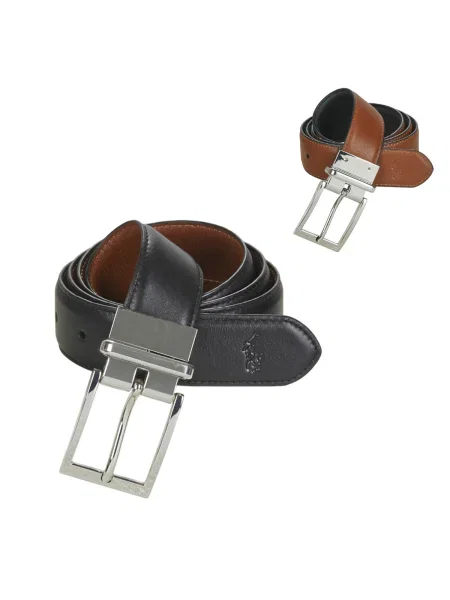 Curea Polo Ralph Lauren din piele casual negru