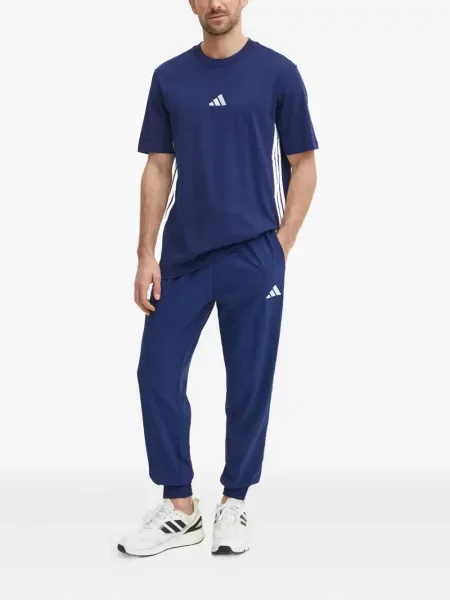 Pantaloni Adidas cu dungi clasici albastru